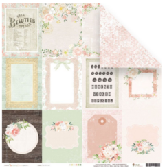 Kit Coordenado 8 Folhas - Coleção Shabby Dreams - JuJu Scrapbook - comprar online