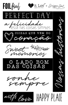 Foil Fácil Frases - It Lov + Scrappersoul