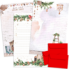 Kit Papel de Carta - Coleção Natal Boho - Litoarte