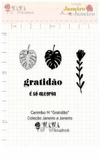 Carimbo M Gratidão - Coleção Janeiro a Janeiro - Juju Scrapbook