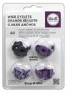 Ilhós Metal - Purple Eyelets Grands Ceillets Standard 41591-6 - We R