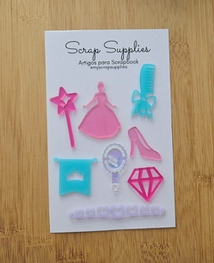 Apliques Elementos, Princesa - Scrap Supplies