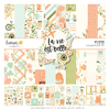 Kit 12 Folhas | La Vie Est Belle - Lemon Scrapbook