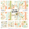 Kit 12 Folhas + ADESIVO | La Vie Est Belle - Lemon Scrapbook