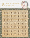 Alfabeto em Chipboard - Coleção Meus 365 dias - My Memories Craft