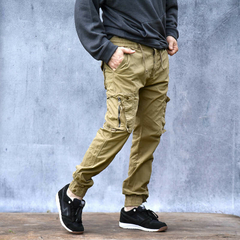 pantalon jogger cargo tactico CAMEL en internet