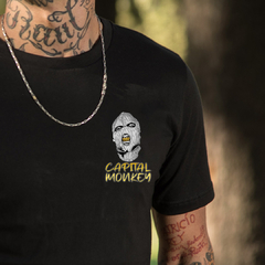 Remera capital monkey black - TUG LIFE - comprar online