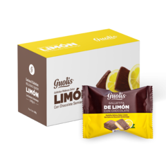 Galletitas de limon bañadas con chocolate - Caja x 8 unid.