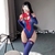 COSPLAY SPIDERMAN BODY Y MEDIAS - PINK BOX