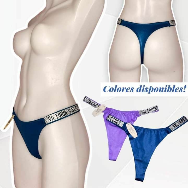 Tanga victoria secret brillos hotsell