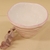 BOWL CERAMICA ROSA LISTRADO AL MARE - comprar online