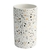 VASO BRANCO PORCELANA DECORATIVO