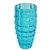 VASO DE VIDRO AZUL DECORATIVO 28CM - comprar online