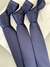 Gravata Italiana Azul Marinho Quadradinho
