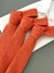Gravata Coral de linho - comprar online