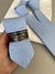 Gravata Slim Azul Serenity Lisa na internet