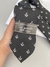 Gravata Maçônica Preta com Branco - comprar online