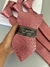 Gravata Italiana Rosa Canela - comprar online