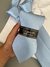 Gravata Linha Premium Azul Serenity Quadriculada
