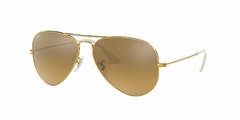 Anteojo De Sol Ray-Ban RB 3025 001/3K 2n Aviator Large Metal 62 mm - comprar online