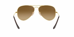 Anteojo De Sol Ray-Ban RB 3025 001/m2 3p Polarizado Aviator Large Metal 58 mm