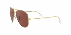 Anteojo De Sol Ray-Ban RB 3025 9196af 3p Polarizado Aviator Large Metal 62 mm en internet