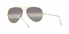 Imagen de Anteojo De Sol Ray-Ban RB 3025 Aviator large metal 9196g3 2p Polarizado Chromance 62 mm