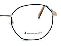 Marco De Anteojo Wellington Polo Club 2009 black-gold -matte 52 mm - La Optica web