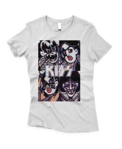 Camiseta Kiss Cartoon - comprar online
