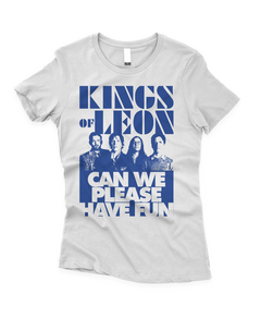 Camiseta Kings of Leon - Can We Please Have Fun na internet