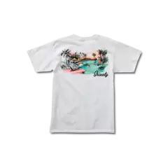 Remera Grizzly Island - White