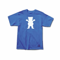 Remera Grizzly OG Bear - Blue/White