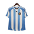 Camisa Seleção da Argentina Retrô 2010 Torcedor Adidas Masculina - Branca e Azul