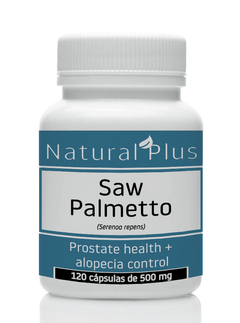 Saw Palmetto - 120 cápsulas de 500 mg