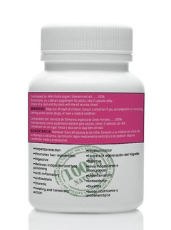 Silimarina (Silybum Marianum) - 120 cápsulas de 500mg en internet