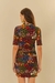 VESTIDO FRANZIDO JARDIM DE MORANGO - FARM - comprar online