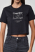 CAMISETA CROPPED PARADISE FEELINGS - COLCCI