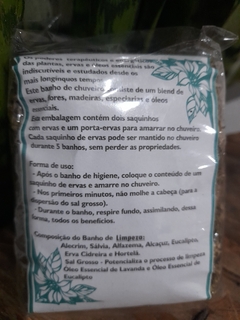 BANHO DE ERVAS PARA CHUVEIRO- LIMPEZA - comprar online