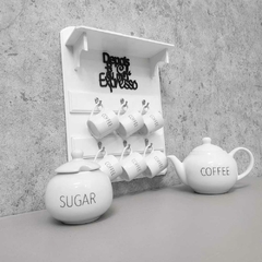 Conjunto depois do café eu me expresso redondo completo words - comprar online