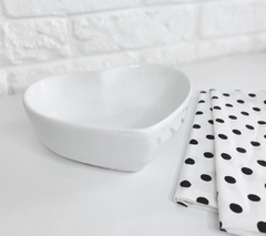 Bowl Coração Médio Branco - comprar online