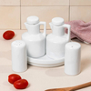 Kit Galheteiro Jumbo Porcelana Branco