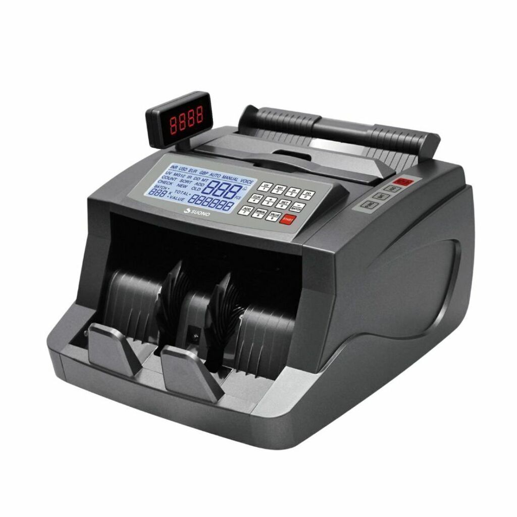 Maquina De Contar Dinero Contador Billetes Para Detección UV Falsificación