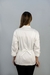 Dolmã Feminina Branca Lisa Algodão com Elastano - Moda Branca | Jalecos | Scrub's Pijamas  Cirúrgicos | Uniformes Profissionais