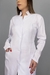 Jaleco Acinturado com Nervura Branco - Moda Branca | Jalecos | Scrub's Pijamas  Cirúrgicos | Uniformes Profissionais