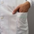 Jaleco Branco Gola Padre com Friso Verde Claro - Moda Branca | Jalecos | Scrub's Pijamas  Cirúrgicos | Uniformes Profissionais