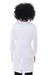 Jaleco Acinturado Neoprene Gola Careca Branco com Zipper - Moda Branca | Jalecos | Scrub's Pijamas  Cirúrgicos | Uniformes Profissionais
