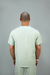 Camisa Lisa Scrub Masculina Verde Claro 100% Poliester MB - comprar online