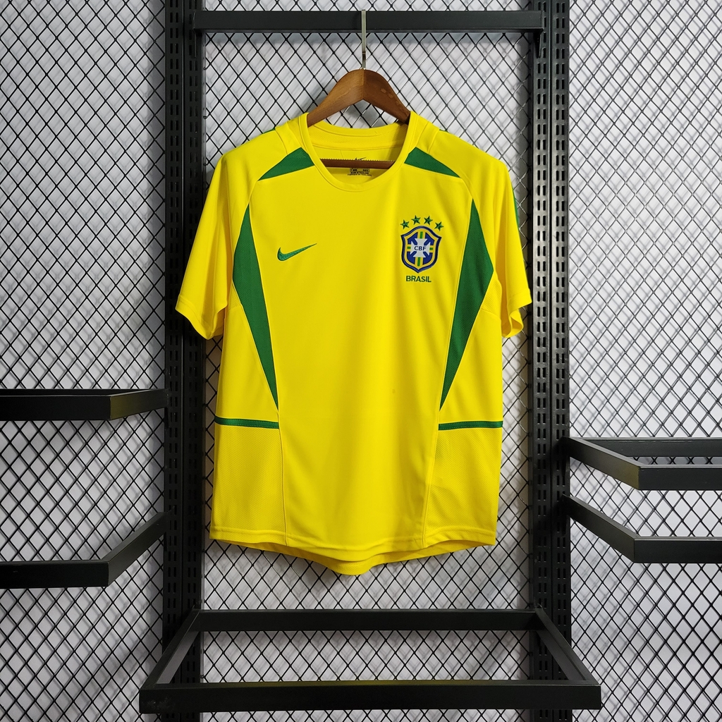 CAMISA BRASIL 2002 - RETRÔ - Camisa10 Importss