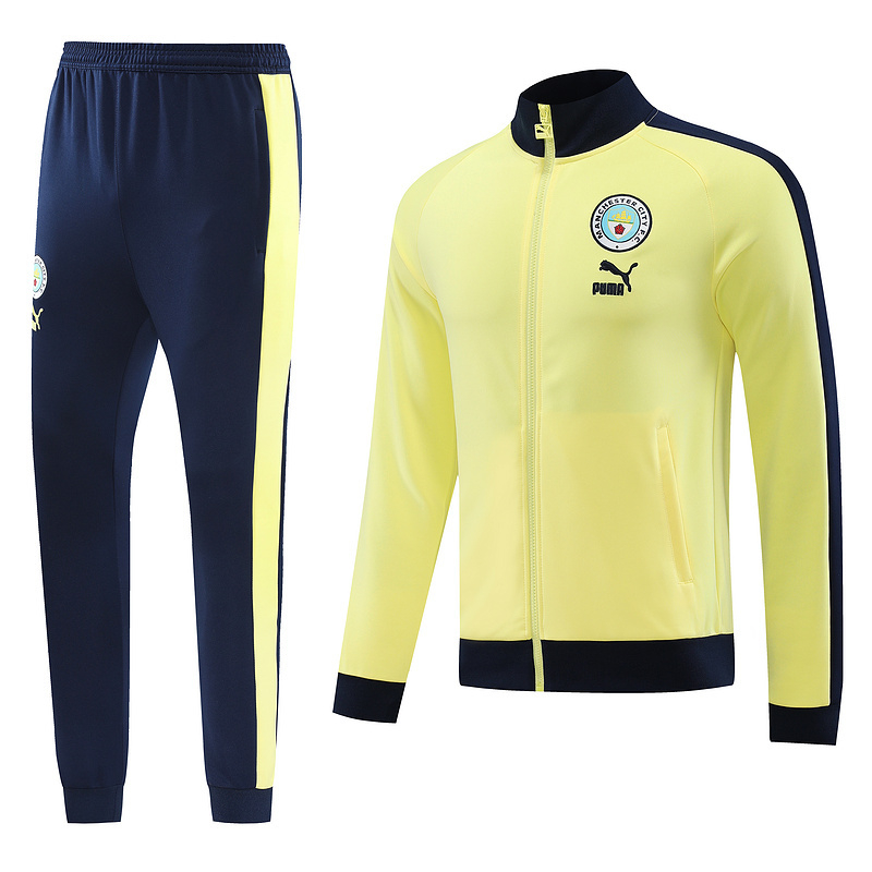 Conjunto Puma Manchester City Amarelo