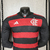 Camisa, Versão Jogador, Manga Longa, Flamengo, Adidas, 2024/25, Torcedor, Masculina, Vermelho, Preto, Idêntica, Oficial, HEAT.RDY, Performance, Conforto, Respirabilidade, Paixão, História, Vitoriosa, Mengão, Maracanã, Campeonato Brasileiro, Libertadores d